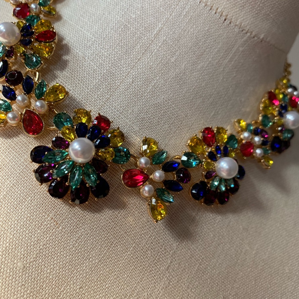 Talbots • Multi Color Statement Necklace - Picture 2 of 5